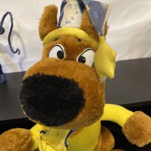 Cartoon Network Scooby-Doo Nighttime‎ Pajamas Plush 11" Stuffed Animal